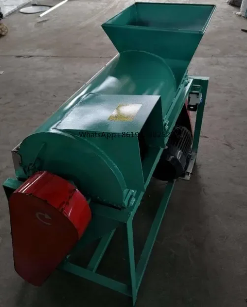 Paddestoel Compost Recycling Machine Paddestoel Spawn Zakken Verpletterende Machine Paddestoel Zak Strippen Machine