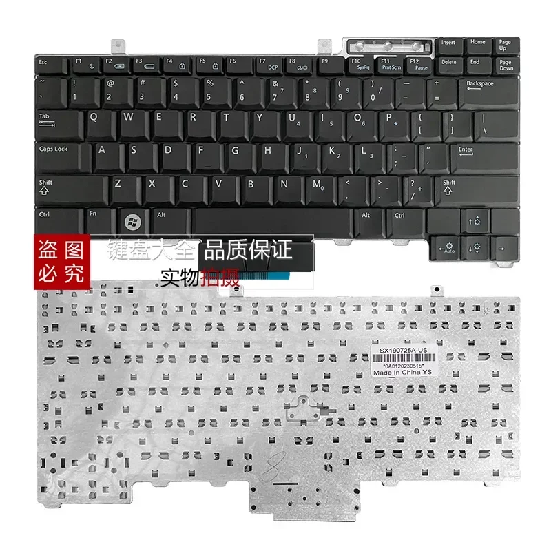 Replacement Keyboard for Dell Latitude E6400 E6410 E6500 E6510 Precision M2400 M4400 M4500 PP27L Laptop US Layout