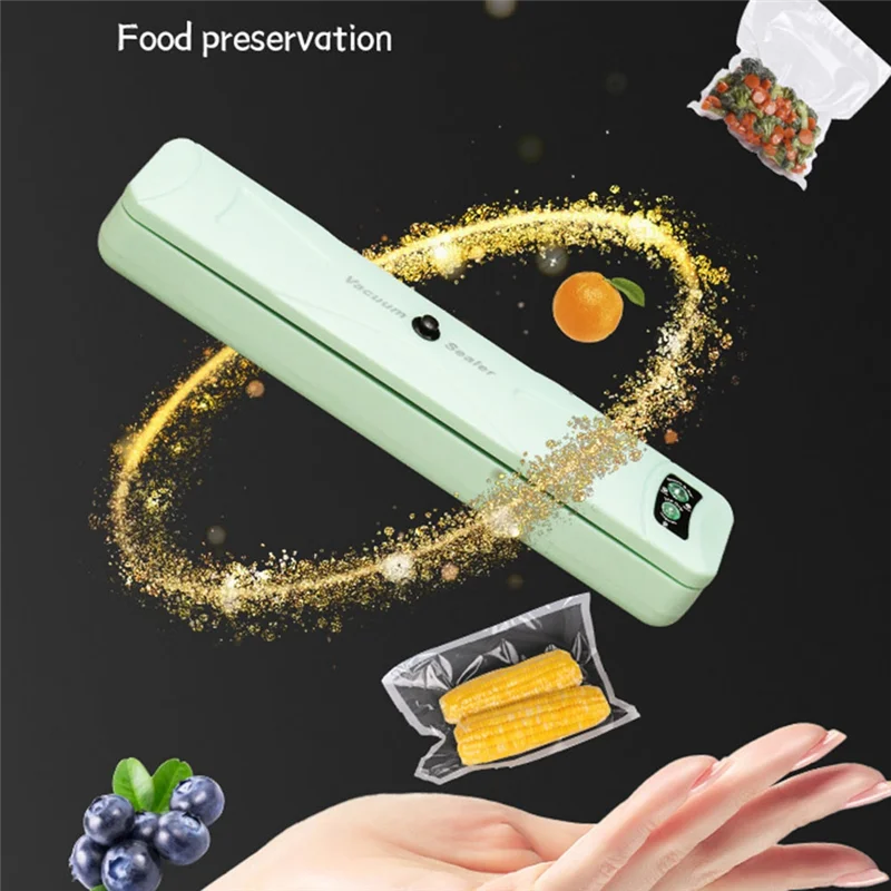 L74A Electric Vacuum Sealer Packaging Machine for Home Kitchen Vacuum Sealing Machine Commercial Packaging Machine US Plug