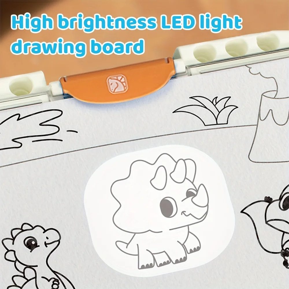 Children's projection drawing board baby's puzzle drawing tool graffiti drawing screen machine writing board toy birthday gift