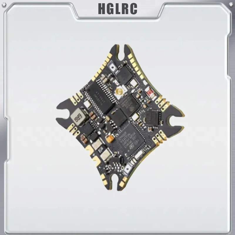 HGLRC SPECTER 15A AIO MPU6000 F411 Flugcontroller Bluejay 15A 4in1 ESC UARTS ELRS 2.4G RX 2-4S 25,5*25,5mm für FPV-Drohnen