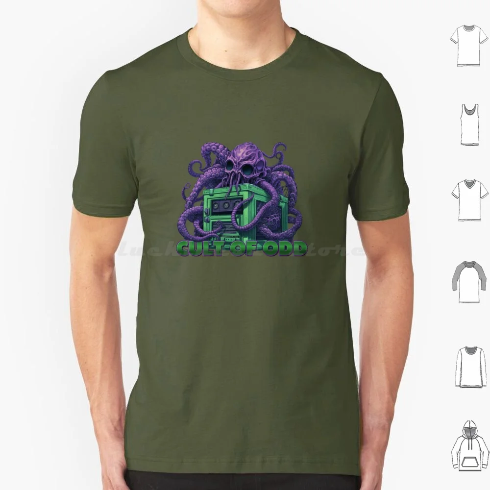 R'lyeh Good Design T Shirt Big Size 100% Cotton Cthuhlu Cultofodd Podcast Tentacles Radio