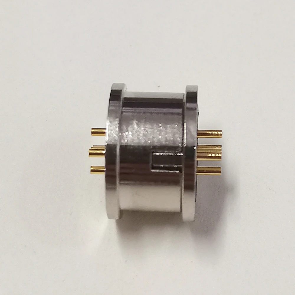 1 Paar 5-poliger magnetischer Rundsteckverbinder (männlich/weiblich) mit 5-Pin-Einbaubuchse, magnetischer Saugverbinder, DC-Stromanschluss mit Kerbe – Detail 9