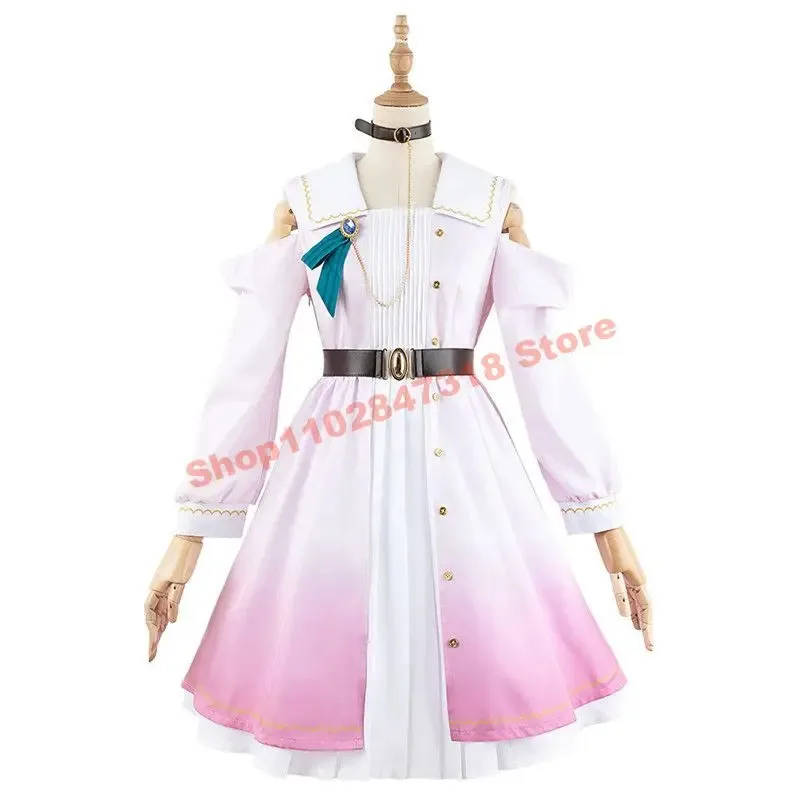 

LoveLive! Ссылка на костюм для косплея Муранно Саяка! Как! Yugiri Tsuzuri платье для косплея школьный идол сценические костюмы женский парик головные уборы