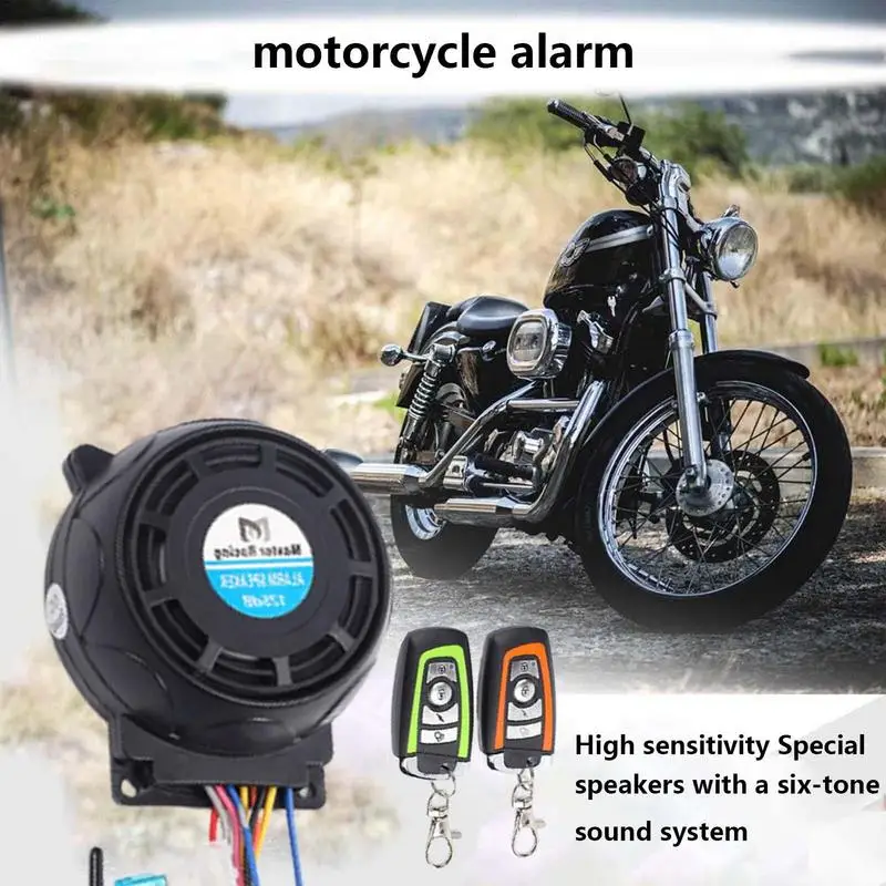 Bike Alarms For Ebikes Car Keyring Remote Control Key Anti-theft Smart Wireless With Remote Control Bike Bicycle Alarms