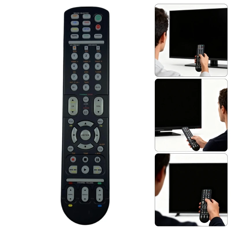 Replacement TV Remote Control for NAD HTR2 Ergonomic Grip Comfortable and ABS Construction for Effortless Operation