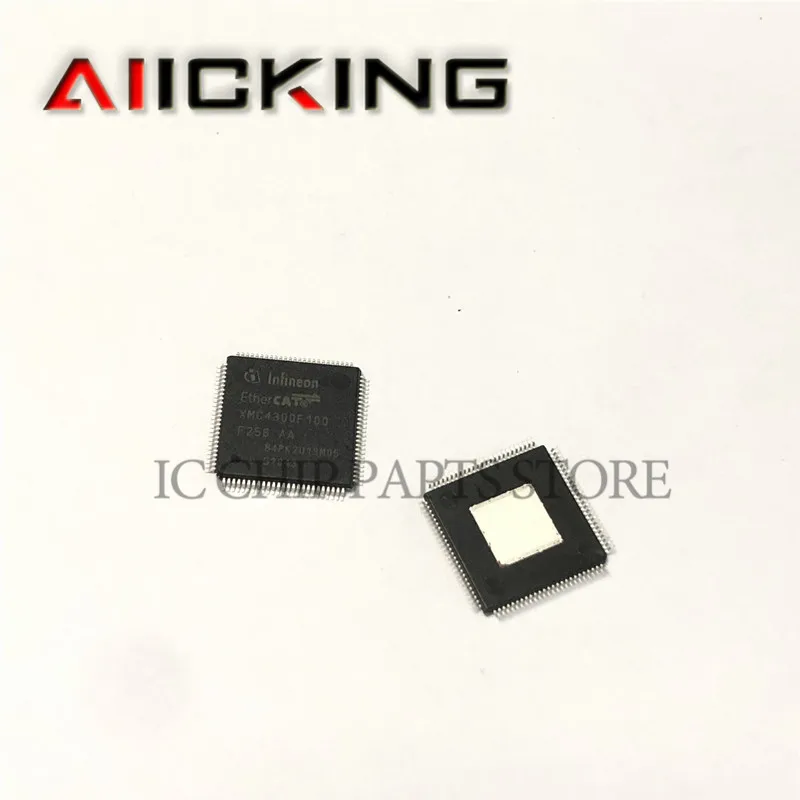 XMC4300-F100F256 Free Shipping 2pcs/lot, LQFP100 MCU 32-bit XMC4000 ARM Cortex M4 RISC 256KB Flash,Original IC Chip New,In Stock