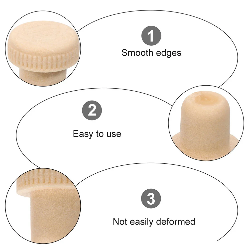 

20 Pcs Stoppers Polymer Covers For Bottle Sealing Preservation Drink Freshness Whisky Beer Kitchen Bar