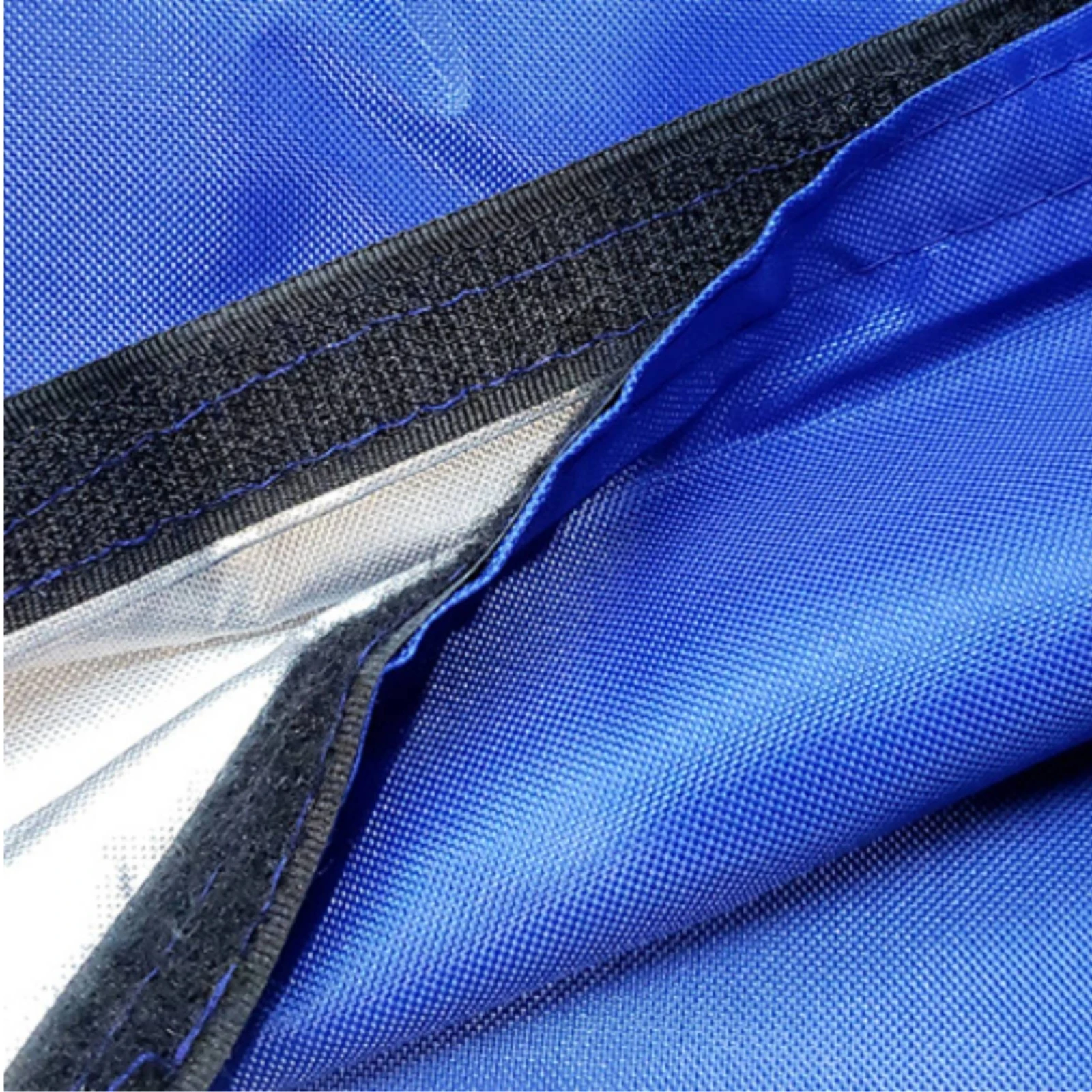 Tapered Boat Sail Storage Cover Weatherproof 210D Oxford Cloth Sail Cover Blue Breathable for Yacht Owners, Mooring