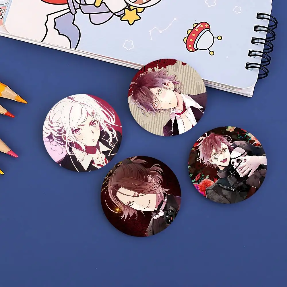 D-Diabolik أنيمي عشاق صفيح دبوس زر مخصص أنيمي دور المدرسة القديمة بروش الكرتون طوق شارة مجوهرات هدية المشجعين