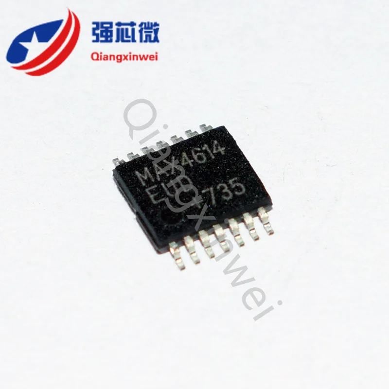 10PCS/LOT  MAX4614EUD  MAX4614  IC SWITCH QUAD SPST 14TSSOP  New and Original