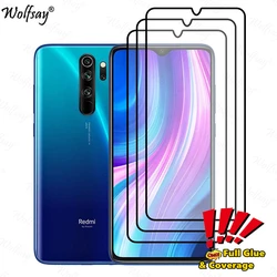 Full Cover Glue Screen Protector For Xiaomi Redmi Note 8 Pro Tempered Glass Redmi Note 8T 8 Pro Glass For Redmi Note 8 Pro Glass