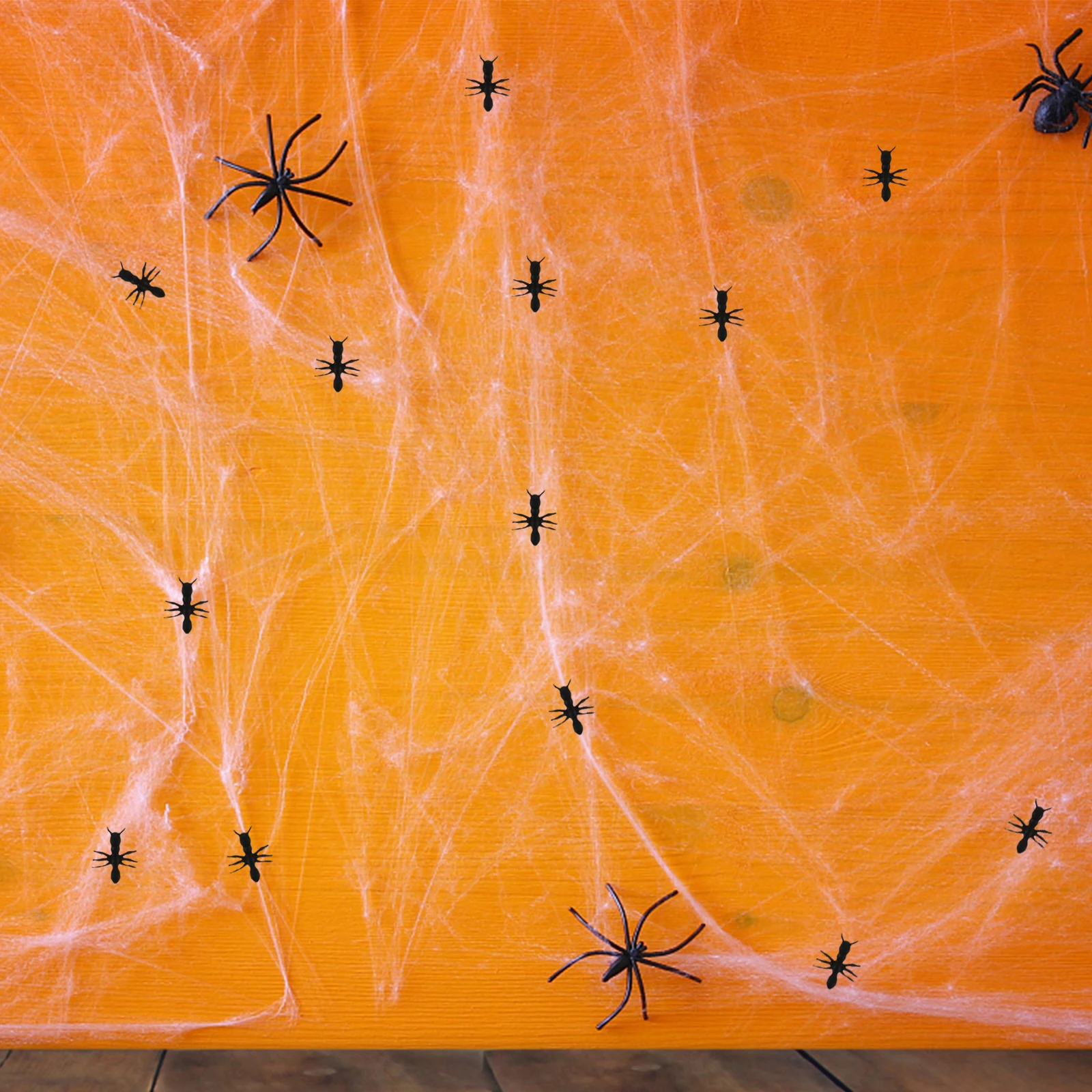 

50Pcs Fake Ants Halloween Plastic Prank Decoration Realistic Creepy Simulation Insects for Party Office Porch Plastic Insects