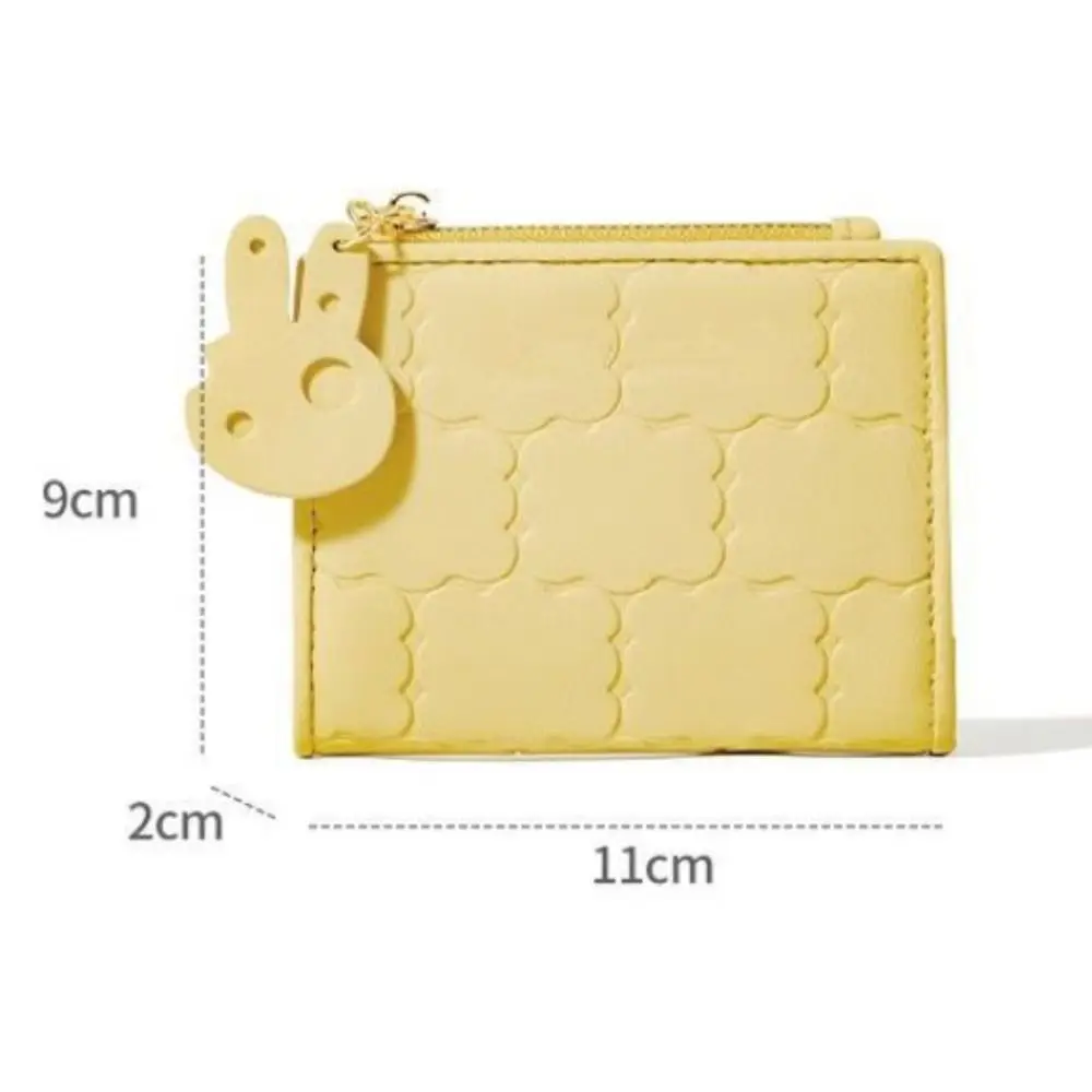 Fashion Cookie Design Short Wallet With Card Slots Lightweight Money Bag Durable Zip Cash Holder Woman