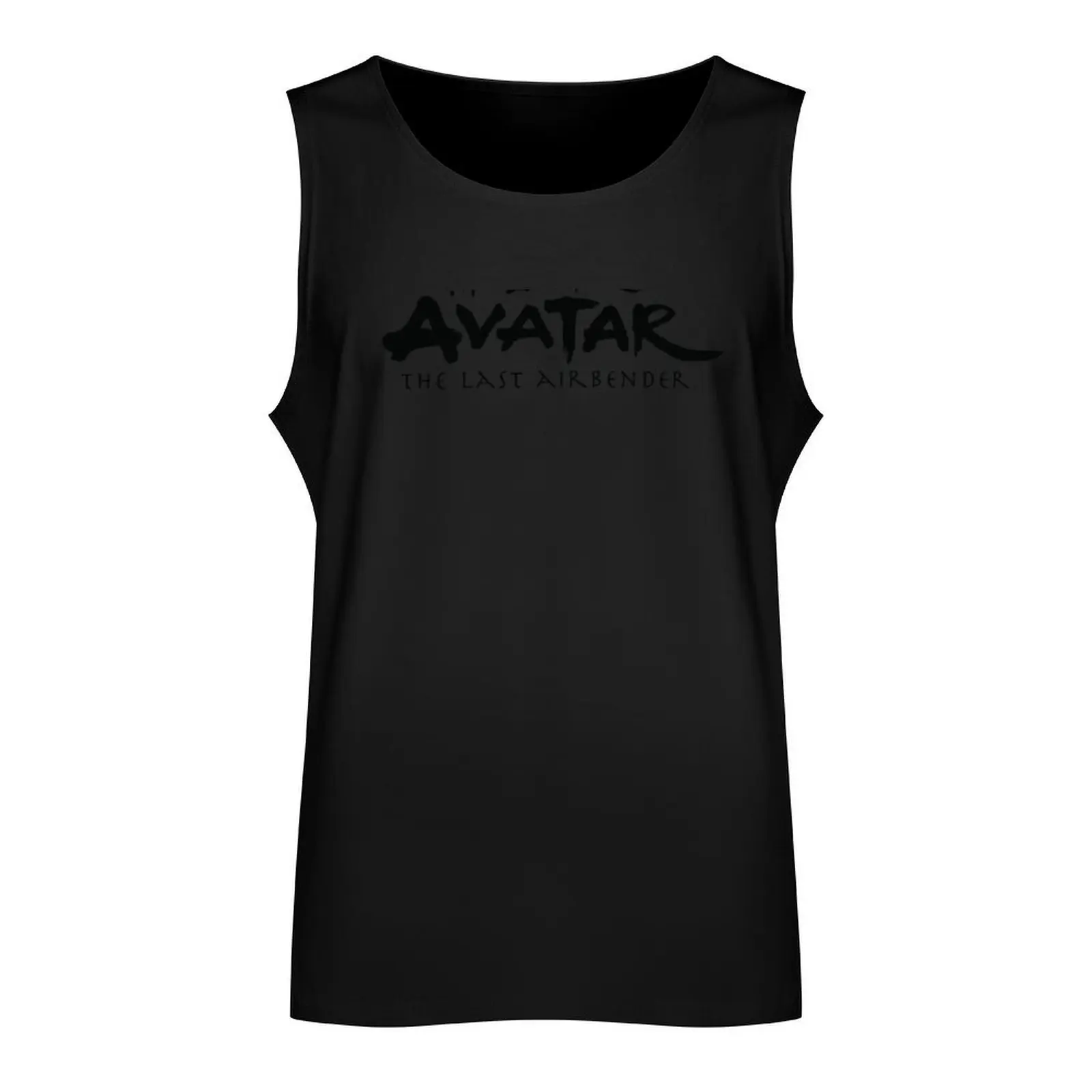 Avatar: The Last Airbender Painted Show Ideograph Logo Tank Top gym t-shirts Men's clothing brands sleeveless gym shirts male