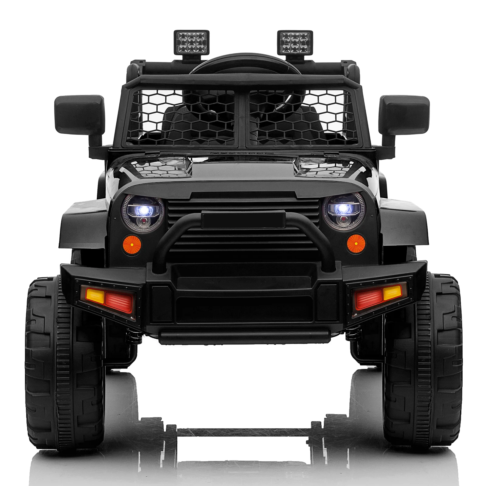 Dual Drive 12V 4.5A.h with 2.4G Remote Control Jeep Black