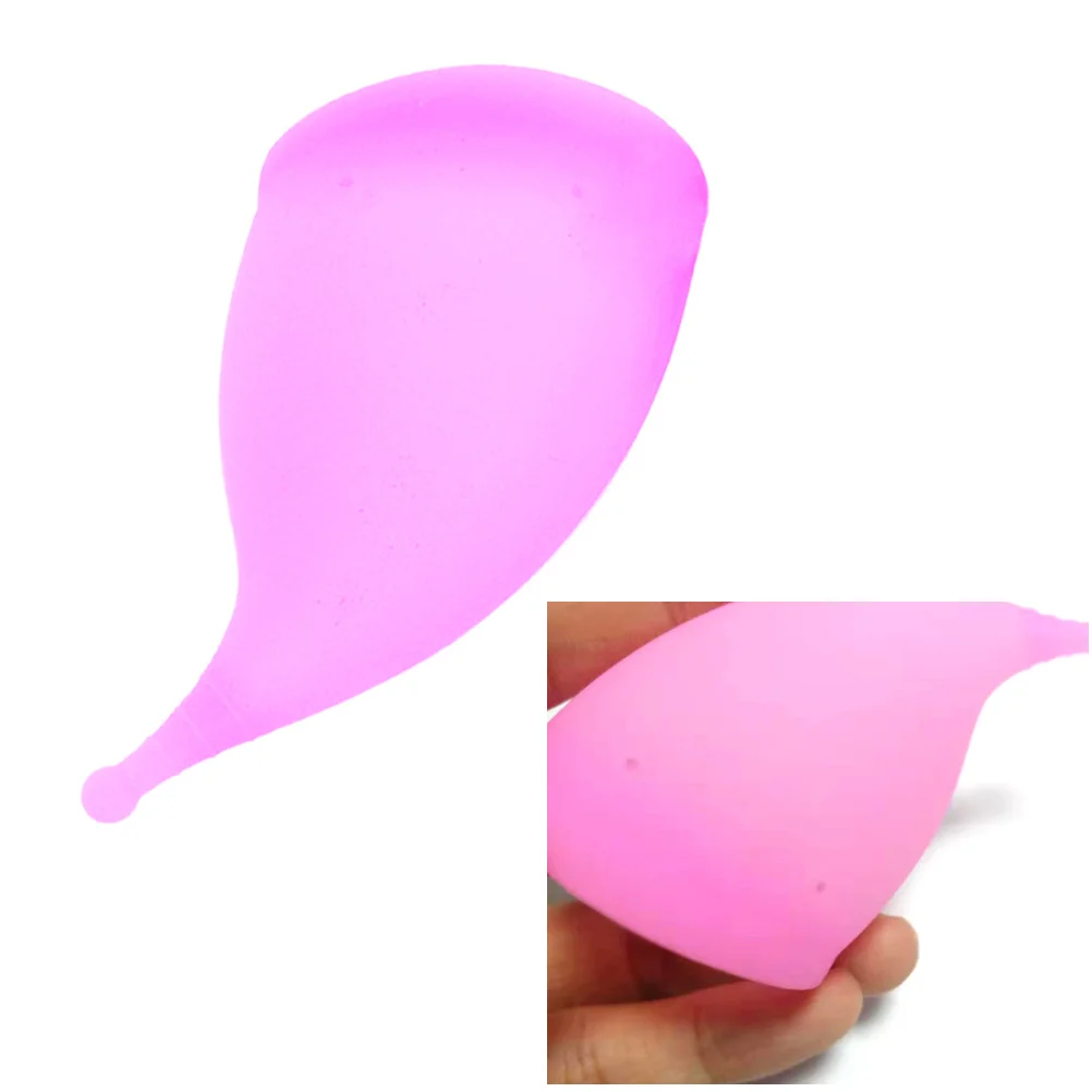 

2pcs Silicone Menstrual Cup 20Ml Leakproof Reusable Period Cup For Women Feminine Care Comfortable Waterproof Flexible