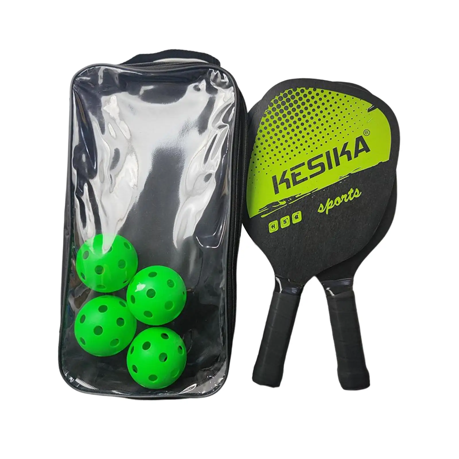 

Professional set with 2 paddles, lightweight with comfort grip
