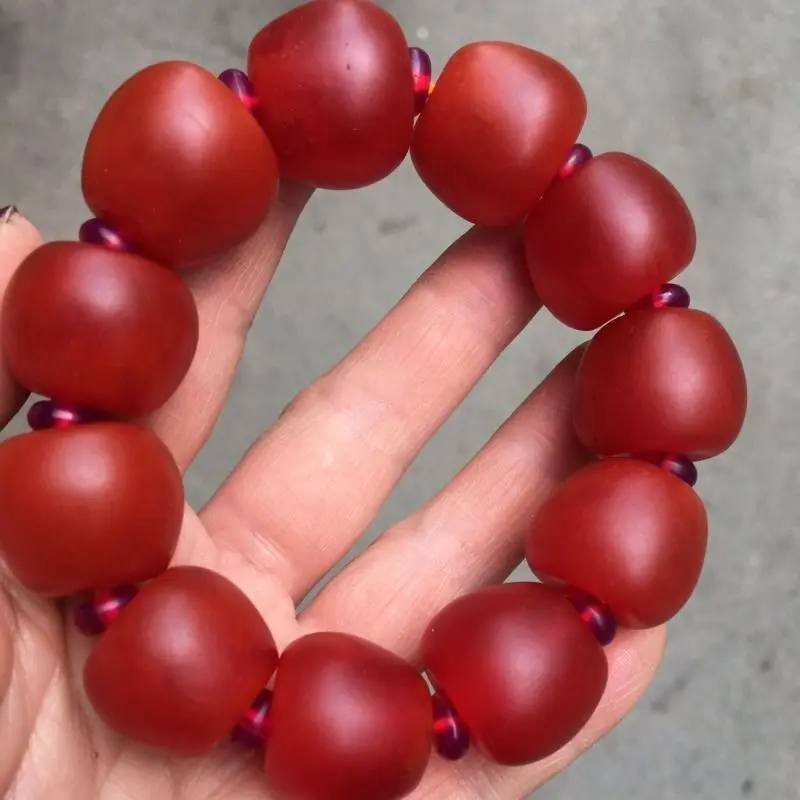 Simple Temperament Second-generation Beeswax Handicrafts Single Circle Unisex Temperament Jewelry