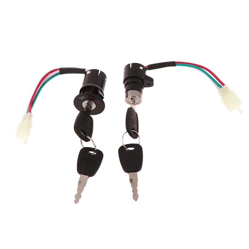 

Универсальный ключ зажигания для мотоцикла, электронного велосипеда с проводом для мотоцикла, электрического велосипеда, скутера, аксессуары
