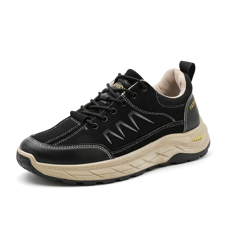 Autumn Outdoor Work Shoes Plus-size Sports and Casual Shoes Fashionable Hiking Shoes Comfortable and Breathable Men's Sneaker
