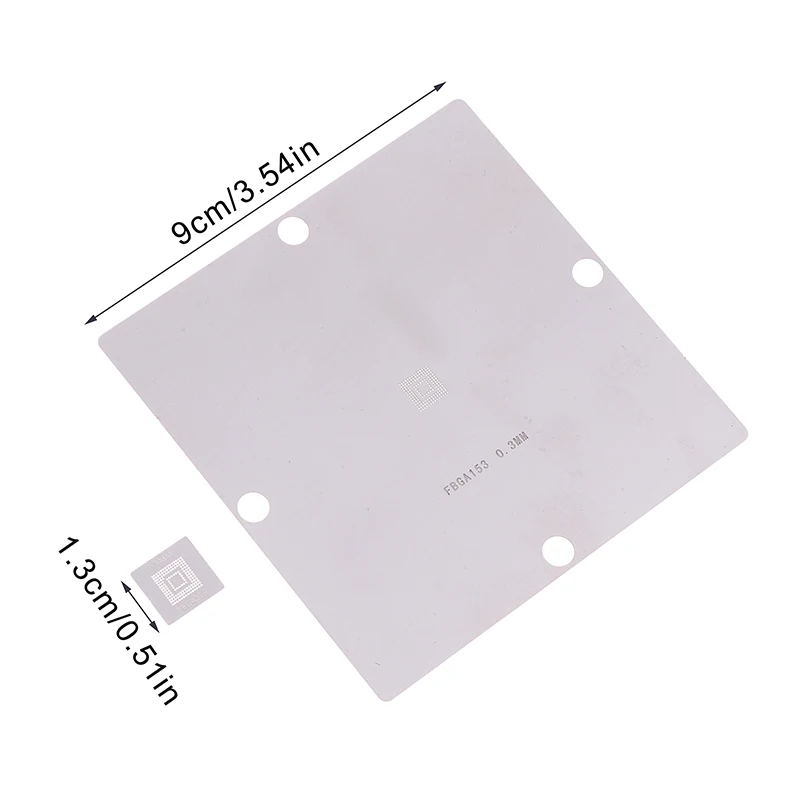 Direct Heating 90*90CM Good Quality EMMC BGA169/BGA153 Stencil Template 0.3MM BGA Stencil