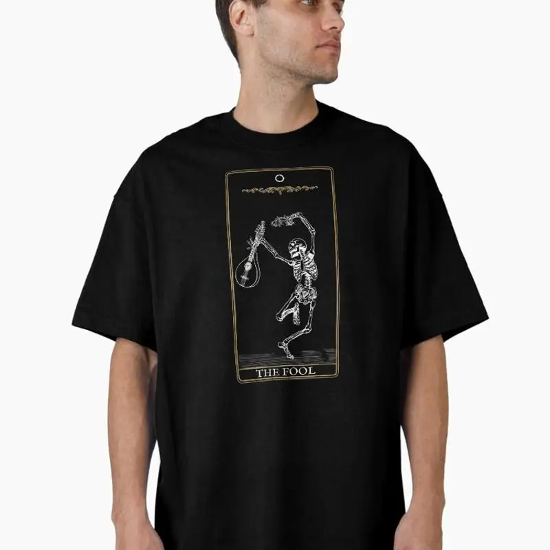 The Fool Skeleton Tarot Major Arcana T-Shirt