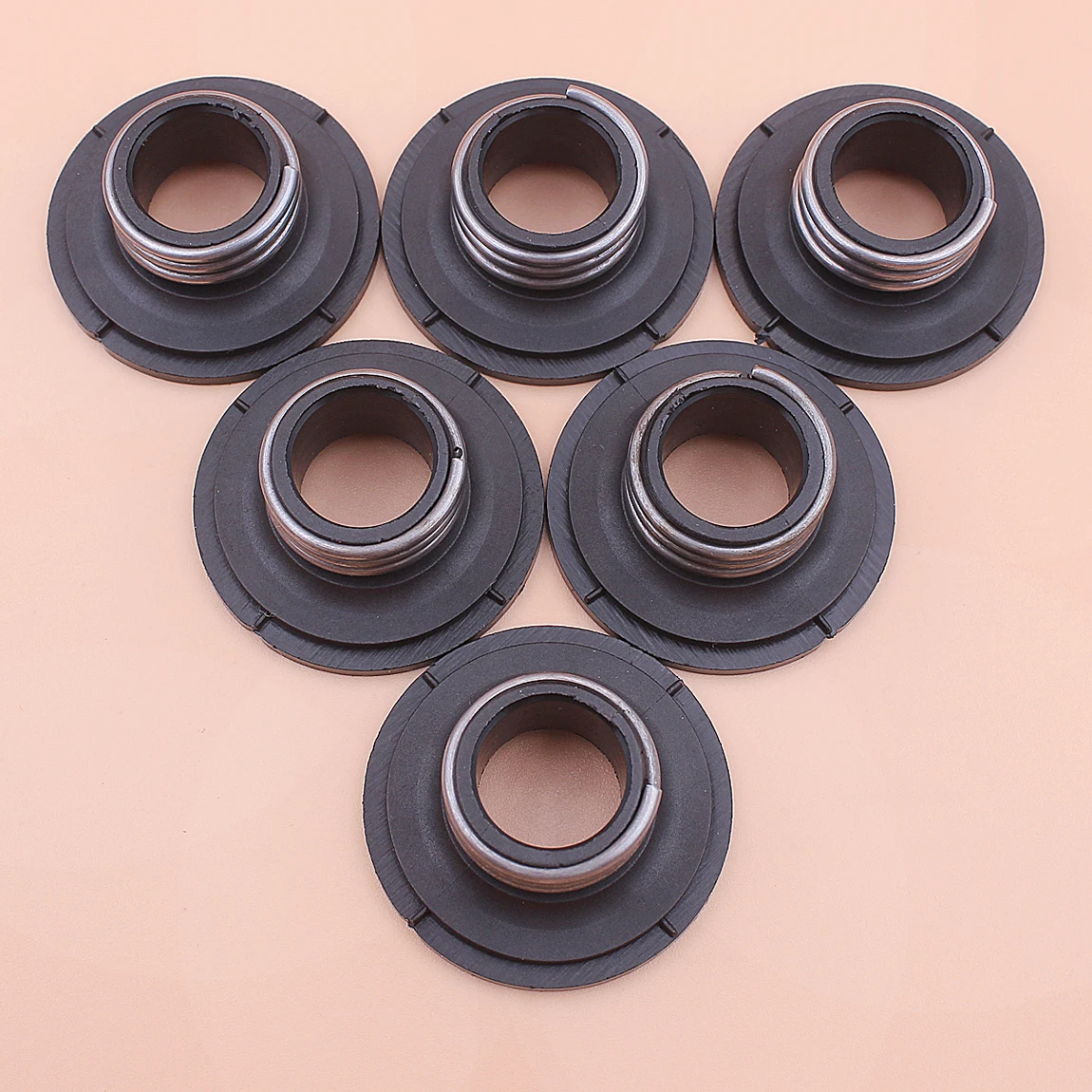 Husqvarna 용 6 개/몫 오일 피니언 웜 기어 340 345 445 450 340E 340EPA 345E 345EPA 445E 450E 전기 톱 부품 503931801