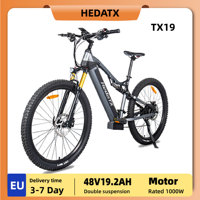 Hedatx TX19 1000W Motor 48V 19.2Ah Electric Bike 29 Inch x2.4 Adult Electric Mountain Bike Power Assist E-Bike