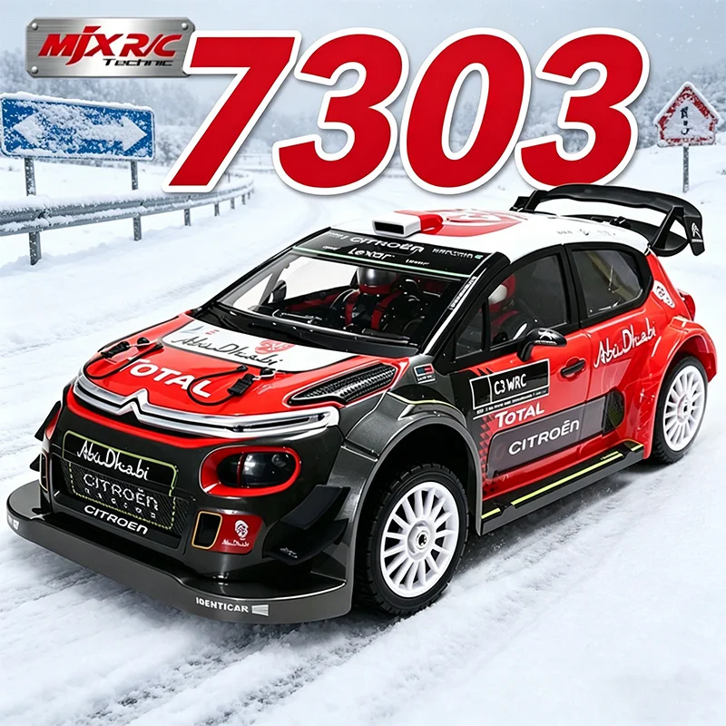 

Радиоуправляемая гоночная машина MJX HYPER 1:7 с бесщеточным двигателем 7303, имитация Citroen C3, высокоскоростной дрифт-кар, внедорожник, игрушечная радиоуправляемая машина