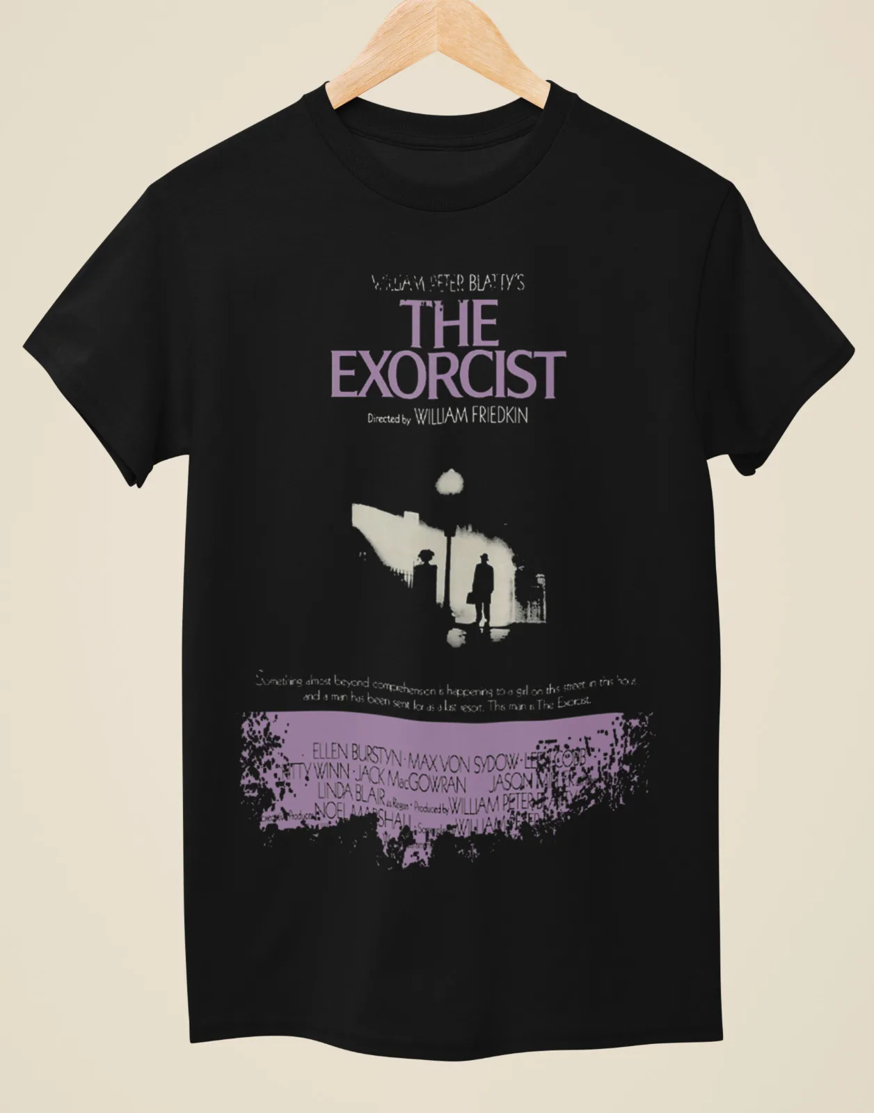 The Exorcist - Movie Poster Inspired Unisex Black T-Shirt