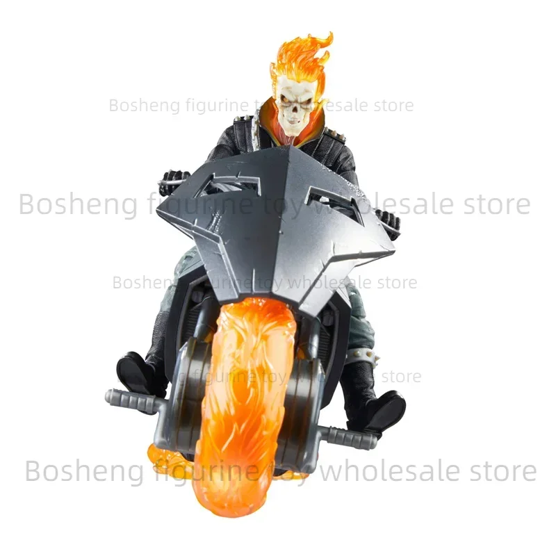 Hasbro Marvel Legends Series Ghost Rider (Danny Ketch) 6-in Action Figure Boy Birthday Gift Original Collectible Model view 5
