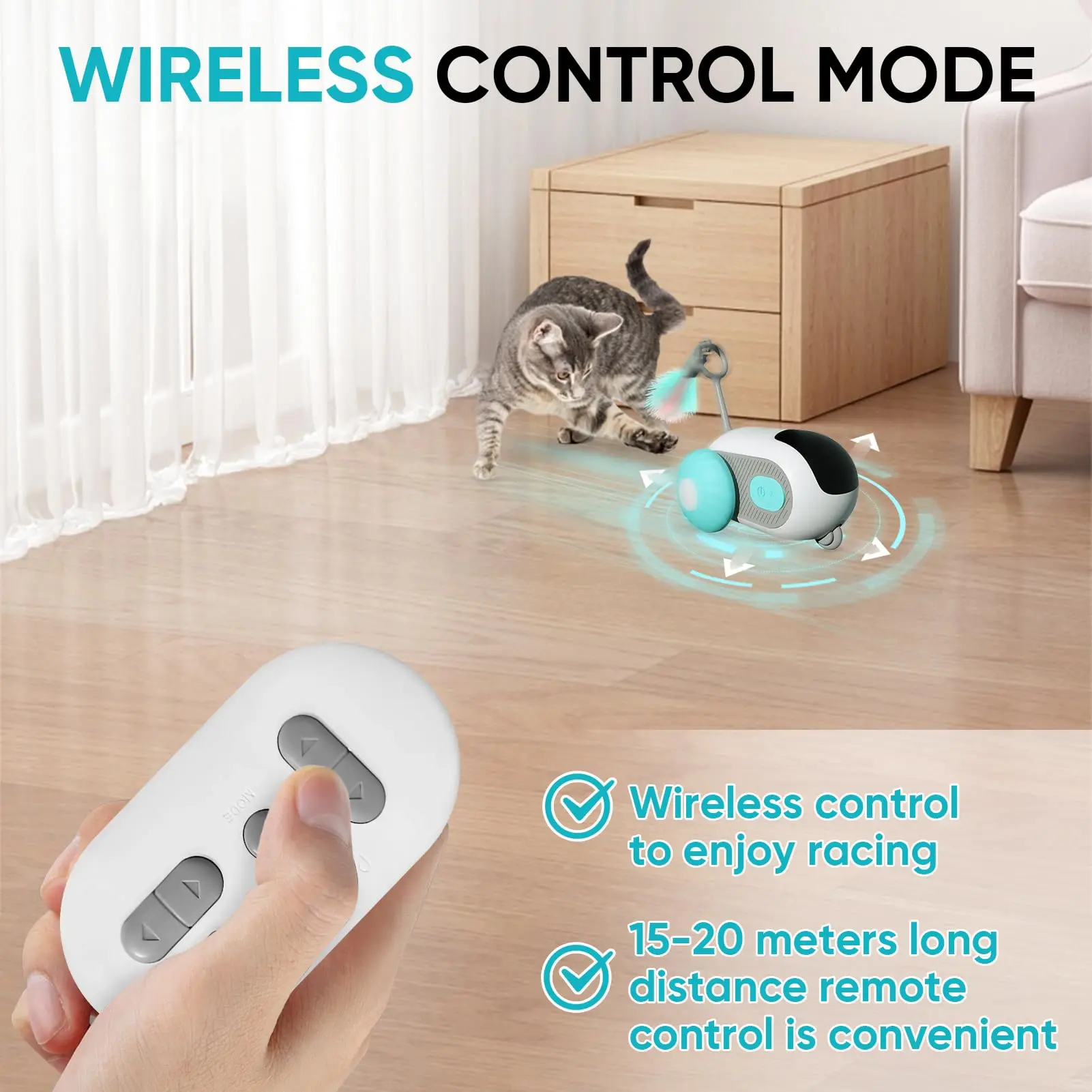 Pet Gravité Intelligente Voiture de Course pour Intérieur Ennuyé Chats Robot Rc Chat Stimulation Mentale Jouets Usb Rechargeable Pet Jouet