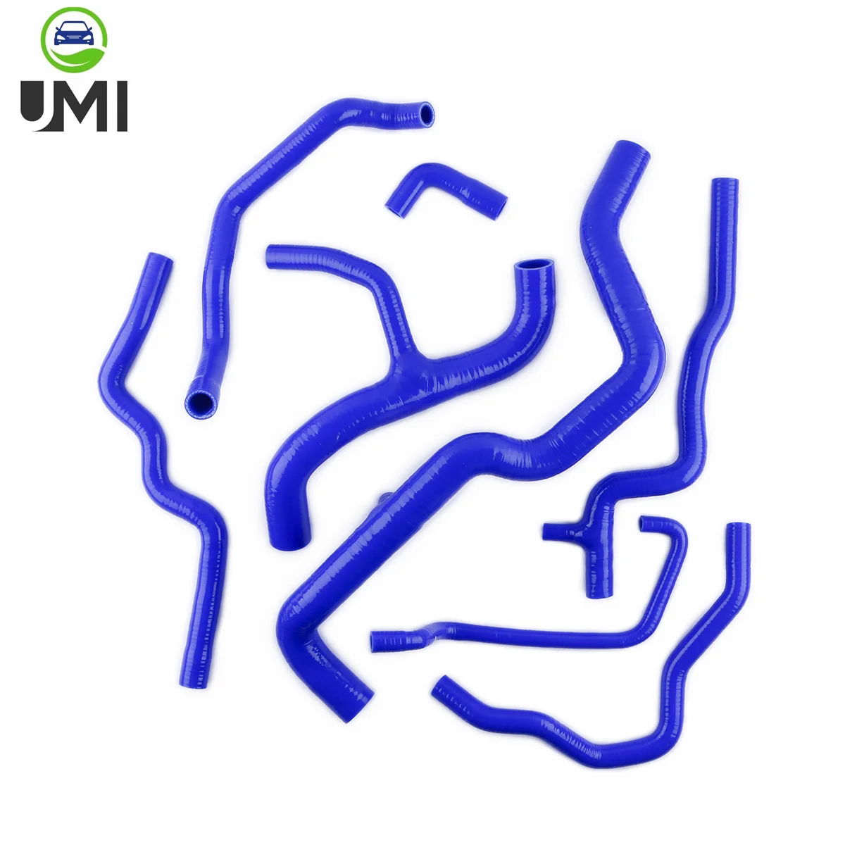 

8PCS 3PLY For Renault Clio 3 III RS 197 200 Sport 2.0 16V Car Silicone Hose Radiator Coolant Pipe Tube Kit