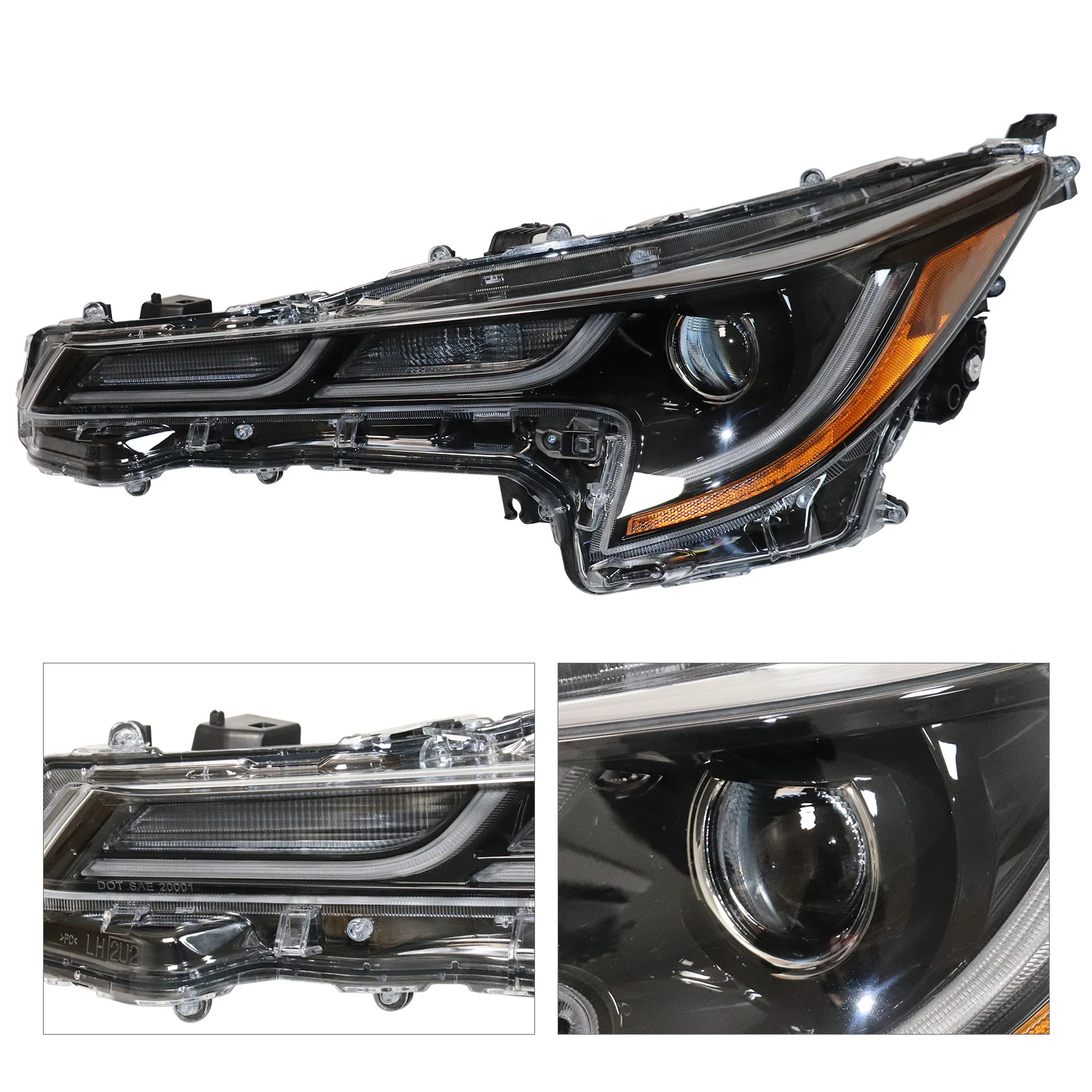 

[Left Side OR Right Side] LED Headlights Set For 2020 2021 Toyota Corolla SE XLE Headlamps