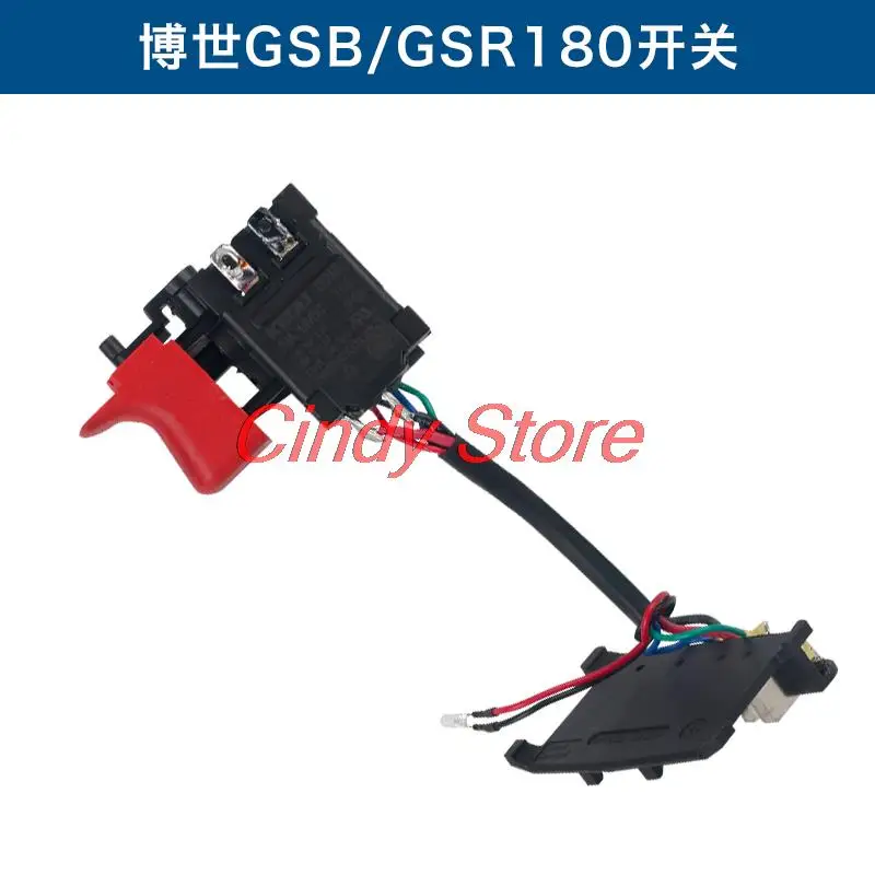 1PC SWITCH FOR BOSCH GSB180-LI GSR18V-190 GSR180-LI 2607202330 CHARGE DRILL Power Tool Accessories Electric tools part