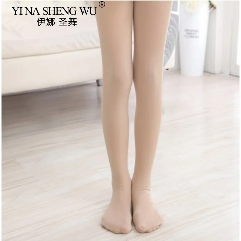 Collants de Ballet professionnels pour femmes et filles, collants de danse 80D, bas sans couture avec trou, vêtements de danse doux pour Performance, vente en gros