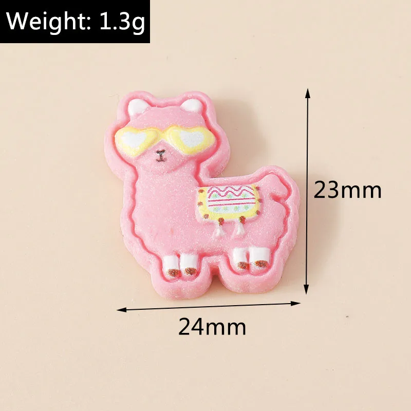 Leslie Zufällige 10/20/30 Stück gemischte Harz Lebensmittel Blume Tier Nail Art Handyhülle Haarnadel Kühlschrank handgemachte DIY Charms Zubehör – Detail 20
