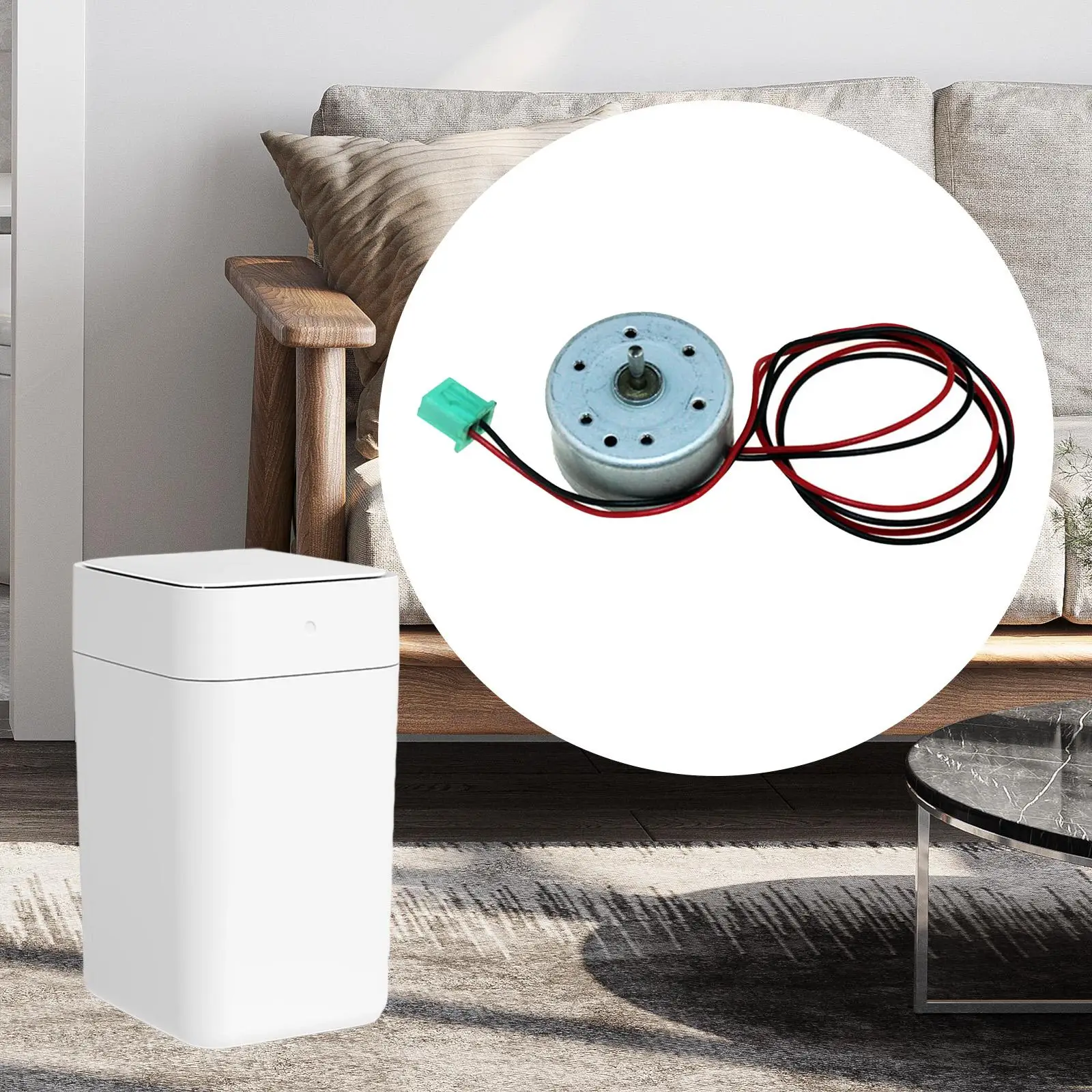 Trash Can Motor DC Motor Stable Easy to Install for T1S TC1D Smart Garbage