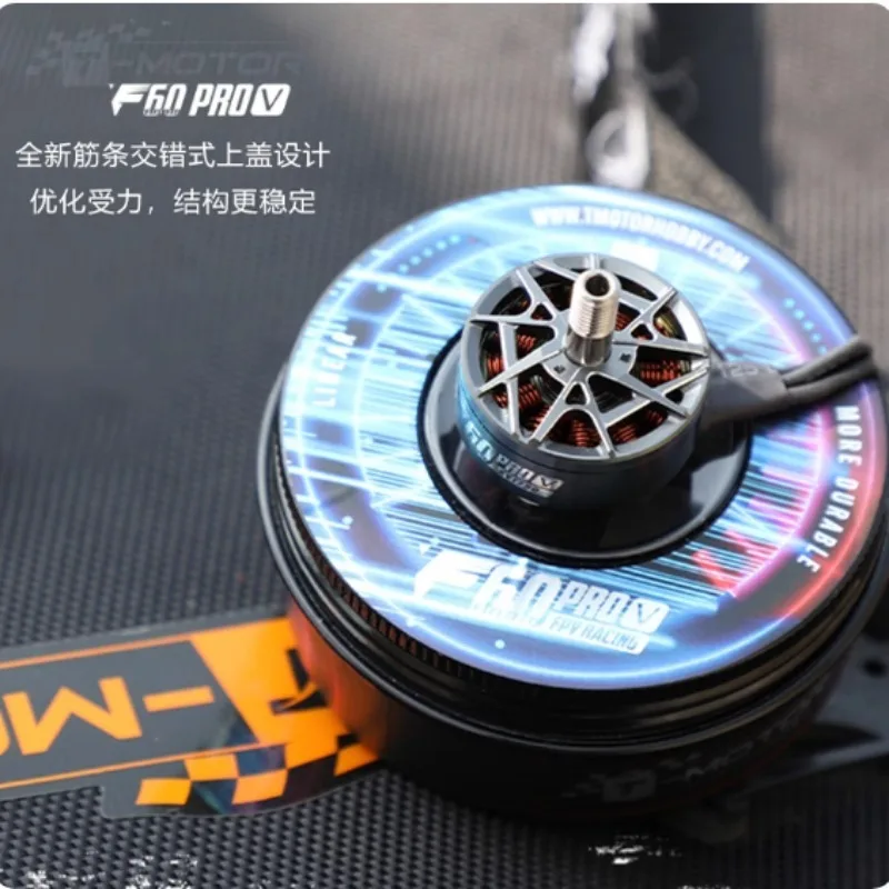 

TMOTOR Wind Breaking 5th Generation F60pro V Motor 5-inch Competitive FPV Motor Suitable for High Performance and High Explosion