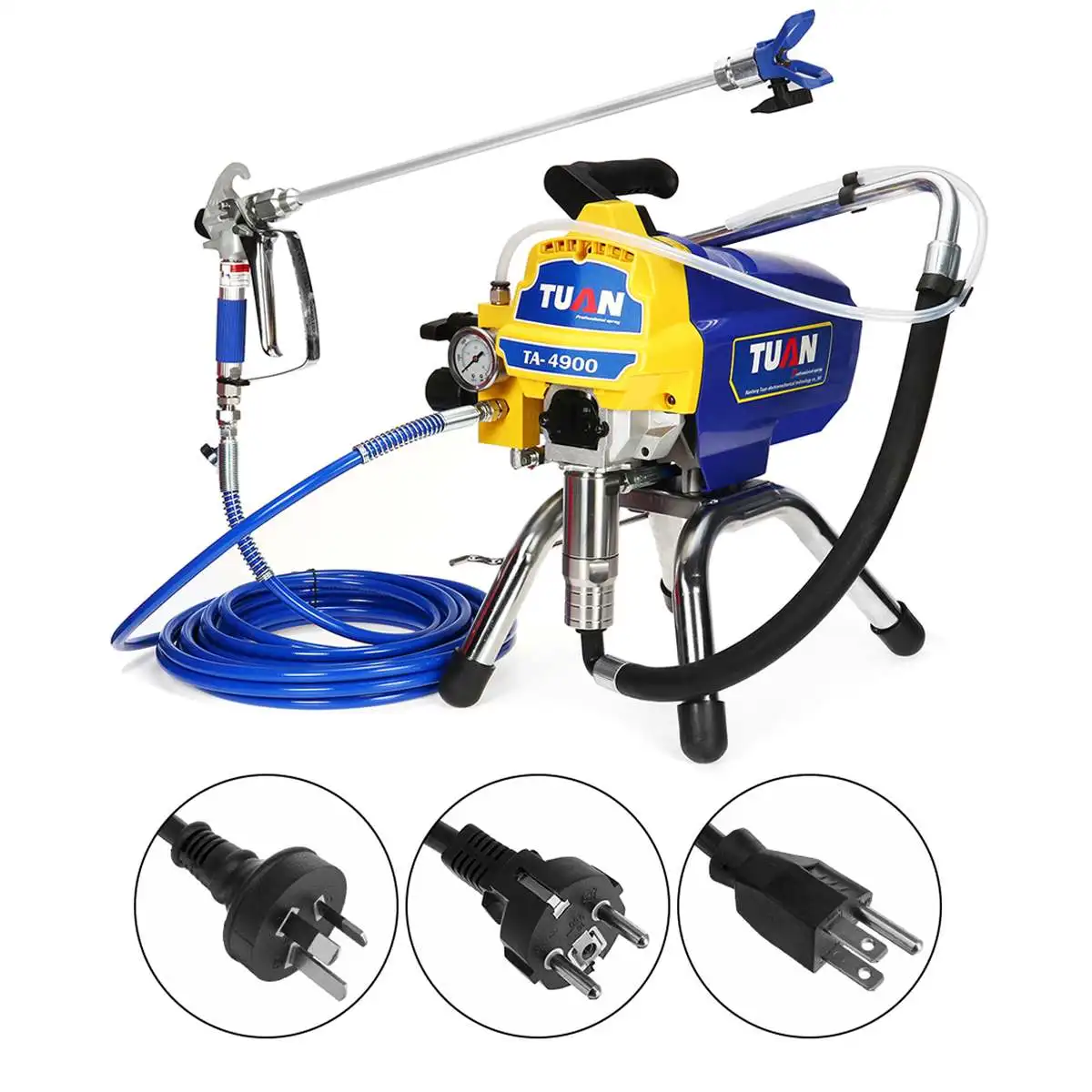 

2500W High-pressure Airless Spraying Machine Professional Airless Spray 20Mpa Airless Paint Sprayer Painting Machine Tool