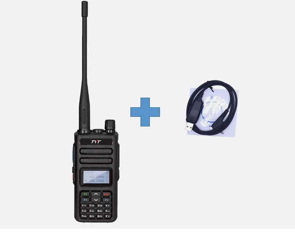 TYT MD-750 Digital Radio 5W Dual Band 136-174/400-470MHz Two Way Walkie Talkie