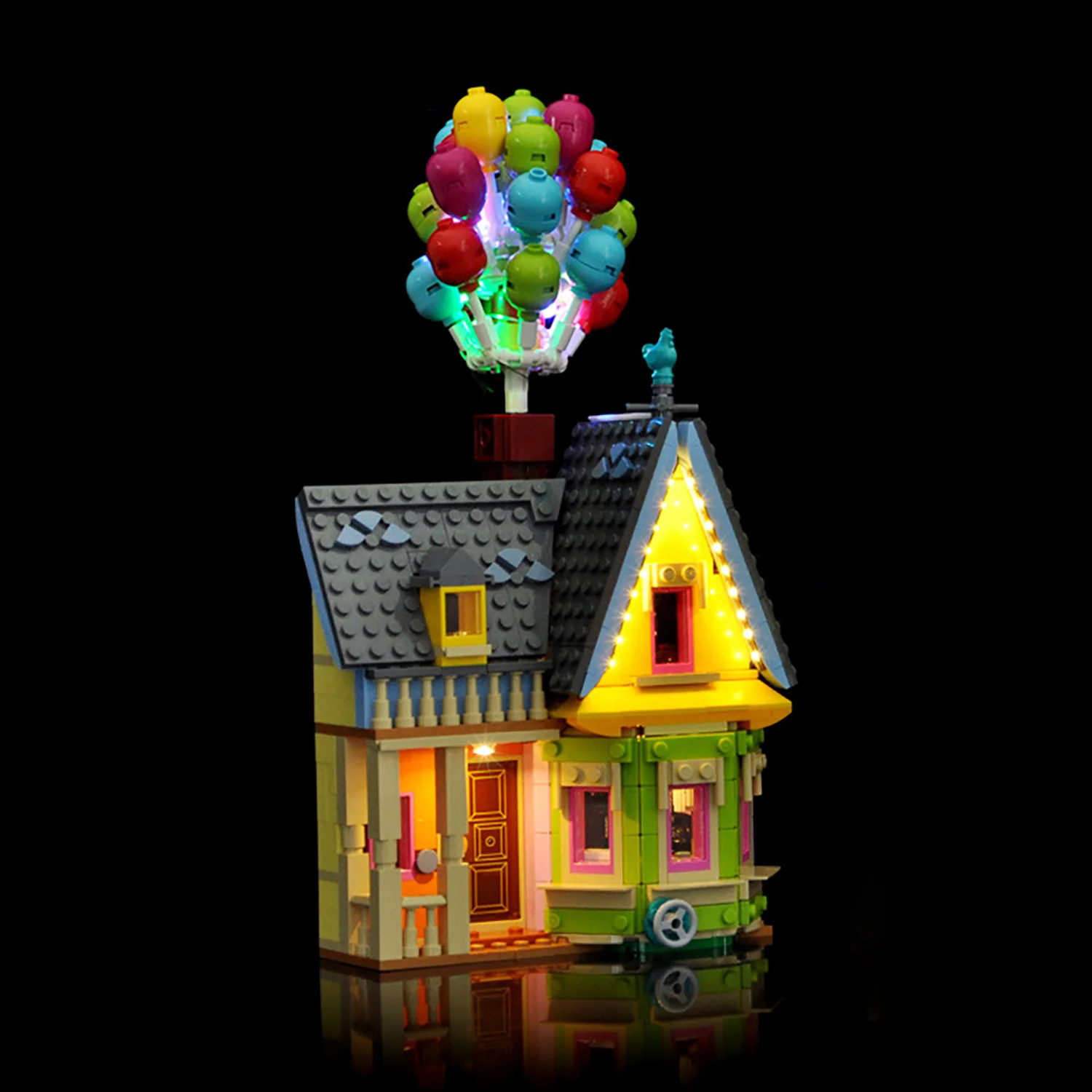 LYBMTWF Kit d'éclairage LED compatible avec le modèle Lego 43217 Disney et Pixar 'Up' House (NON inclus les briques du modèle)