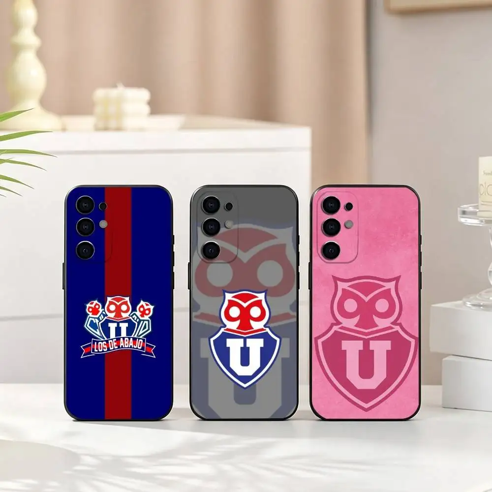 Club Universidad de Chile gift  Phone Case For Samsung S25,S24,S21,S22,S23,S30,Ultra,S20,Plus,Fe,Soft Silicone Black Cover