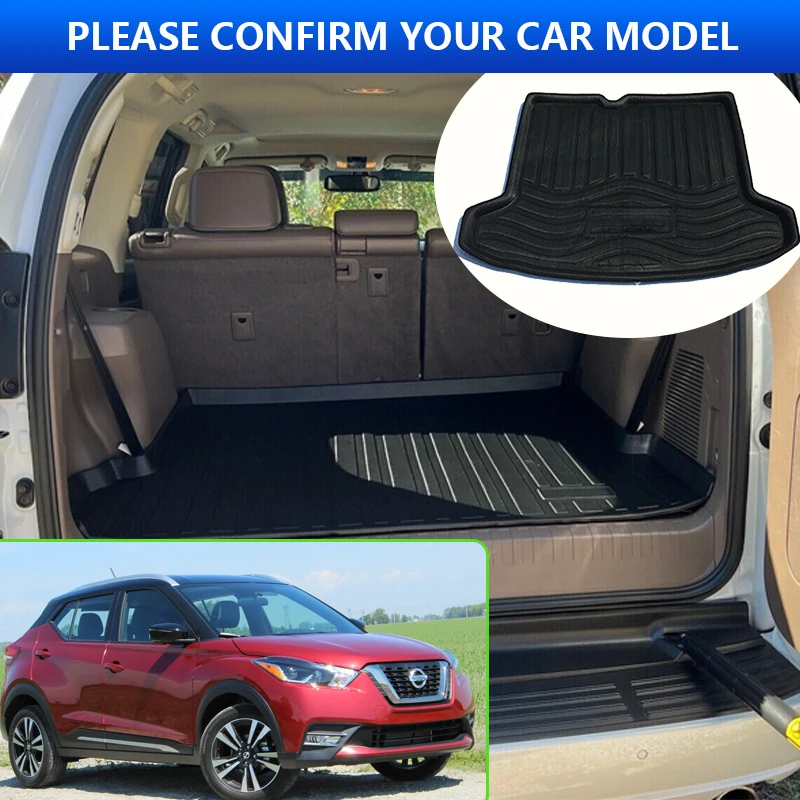 For Nissan Murano Z52 2015~2023 2021 2018 2017 2016 Car Rear Trunk Tray Cargo Boot Waterproof Liner Mat Floor Carpet Accessories