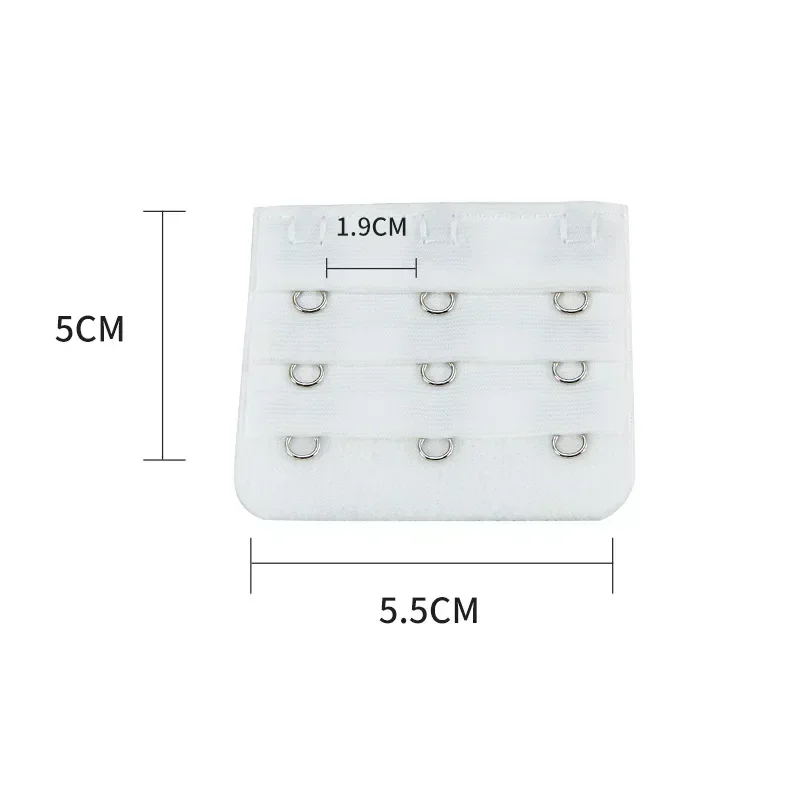 1/3 Pcs Bra Extenders Strap Extension 3 Hooks 3 Rows Underwear Adjustment Button Womens Accessoires 5*5.5 Cm image 6
