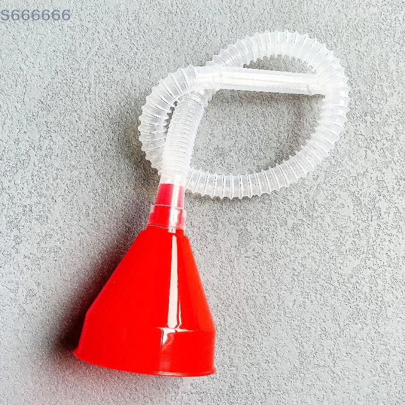 3 قطعة/المجموعة البلاستيك فوهة طويلة قمع مجموعة متعددة عيار مرنة قمع وقود السيارات ، سيارة دراجة نارية النفط ملء #3