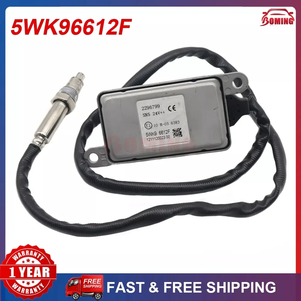 

New Car Nitrogen Oxides NOX Sensor 5WK96612F Fits For Scania Euro5 Truck Car Bus Coach 2296799 5WK96612D 5WK9 6612F