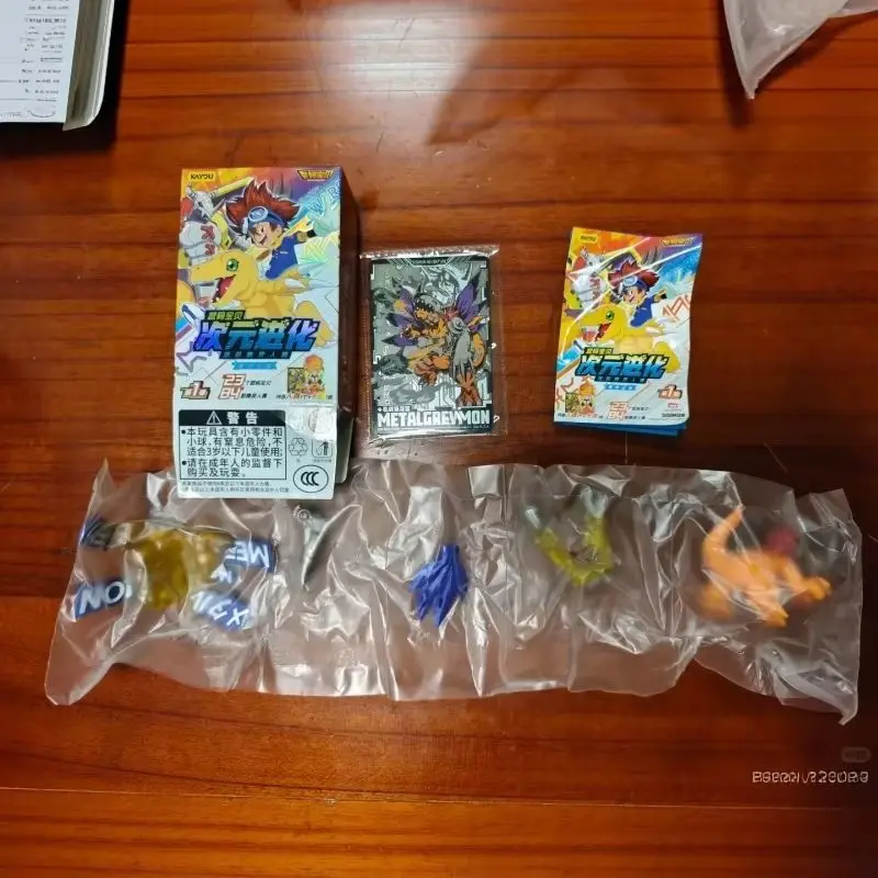 KAYOU Official Digimon Eraser Figures Series 1 Dimensional Evolution Ultimate Hidden Edition Battle Greymon Blind Box Toys Gifts - view 5
