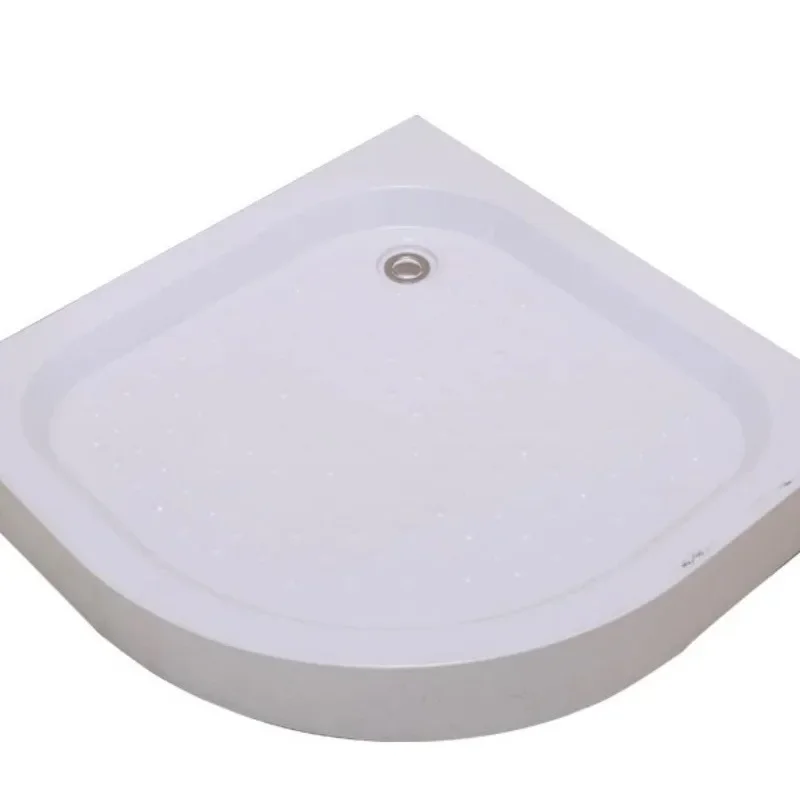 

Simple arc fan shower room base bottom basin